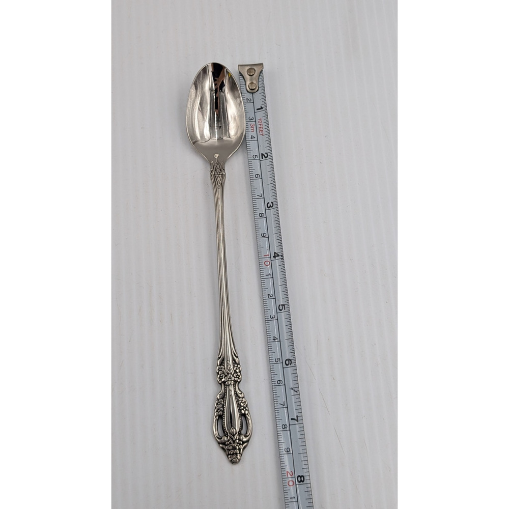 12 Oneida Distinction Deluxe HH Stainless Steel Raphael Iced Tea Spoons - Picture 10 of 10